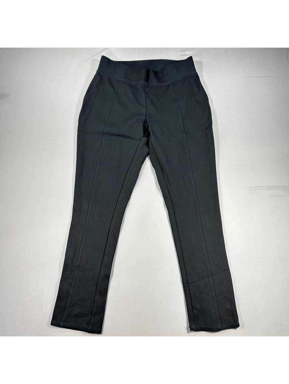 JONES NEW YORK Leggings black stretch pull on Womens Large